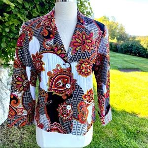 Chico's Paisley Blazer